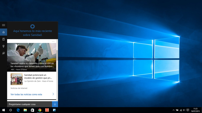Cortana en Windows 10 PC y tablet copia