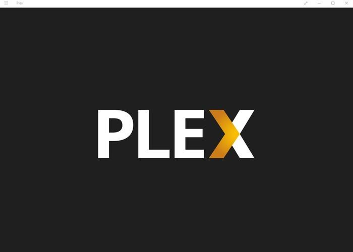 Plex Windows 10