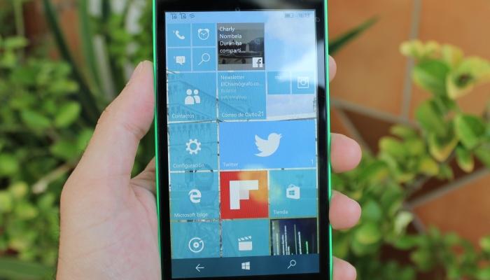 Opciones de personalización en Windows 10 Mobile