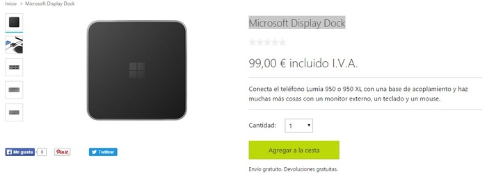 Microsoft Display Port España