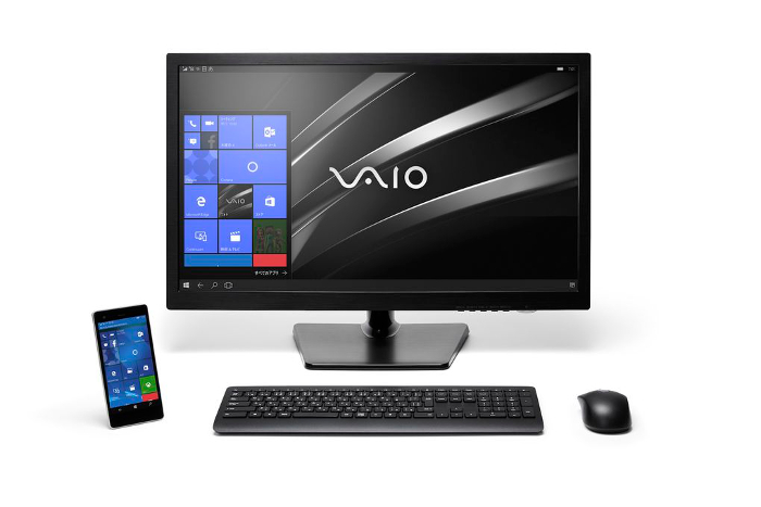 Continuum con VAIO Phone Biz