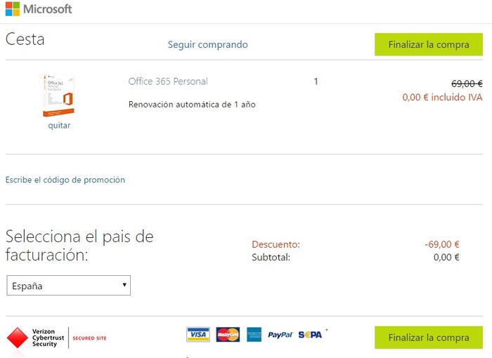 Office 365 para mac español