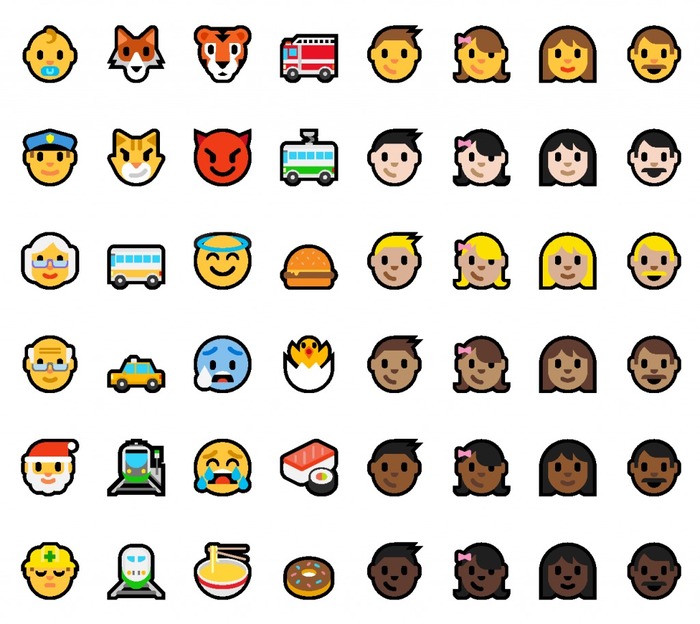 emojis windows 10