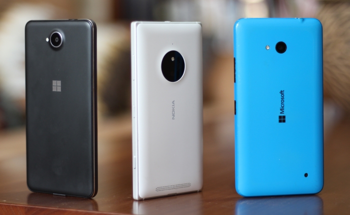 Lumia 650, Lumia 830 y Lumia 640