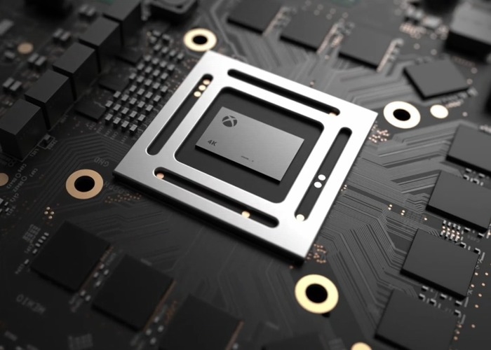 Imagen del vídeo promocional de Project Scorpio