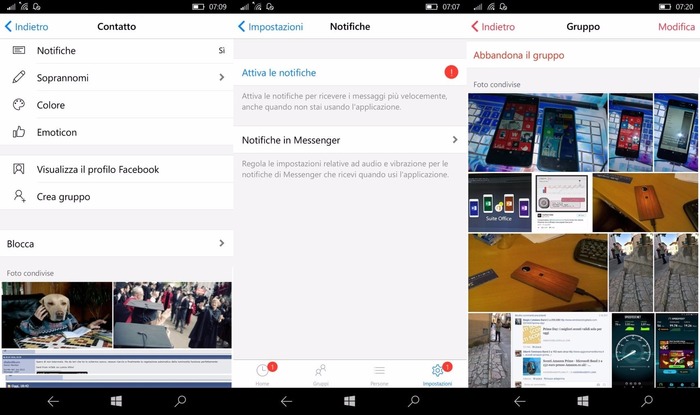 messenger windows 10 mobile beta