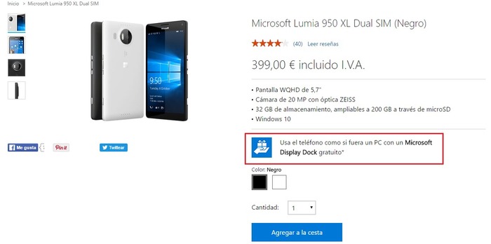 lumia-950-xl-dock-gratis