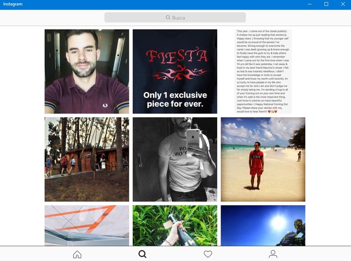 Instagram windows 10 не работает