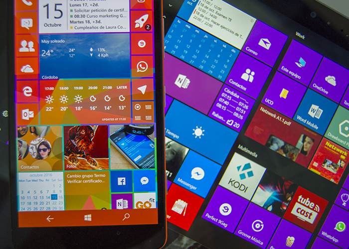 Lumia y Surface con Windows 10
