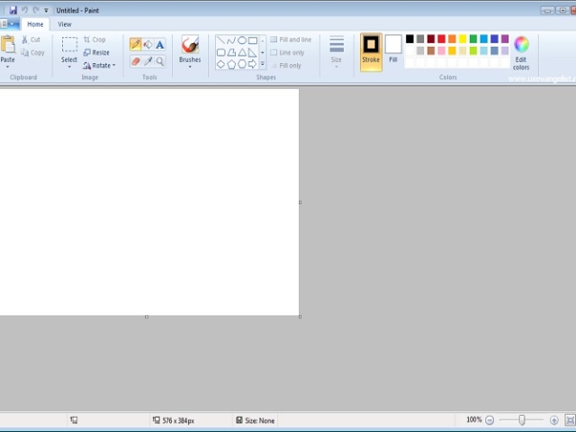 Пропал paint windows 10