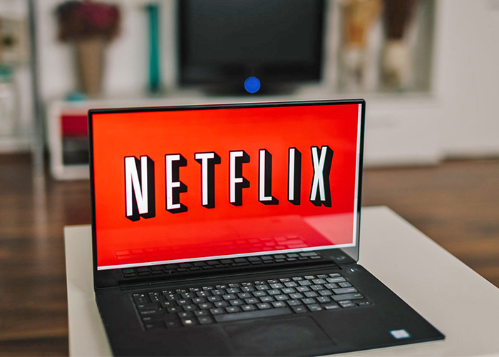 Netflix en un portátil