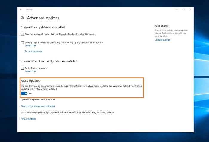 windows-10-pausar-actualizaciones