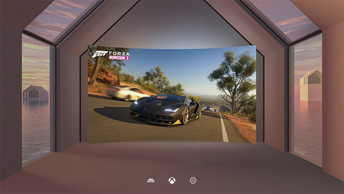 Imagen del streaming de Xbox One en Oculus Rift