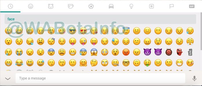 whatsapp web emojis