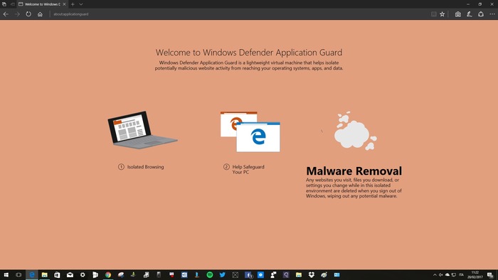 Microsoft Edge Windows Defender 2