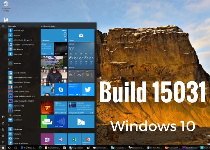 windows 10 insider 15031 destacada