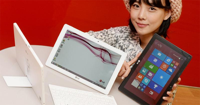 La última tablet de LG con Windows