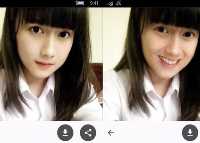 Face App Windows Phone captura aplicacion