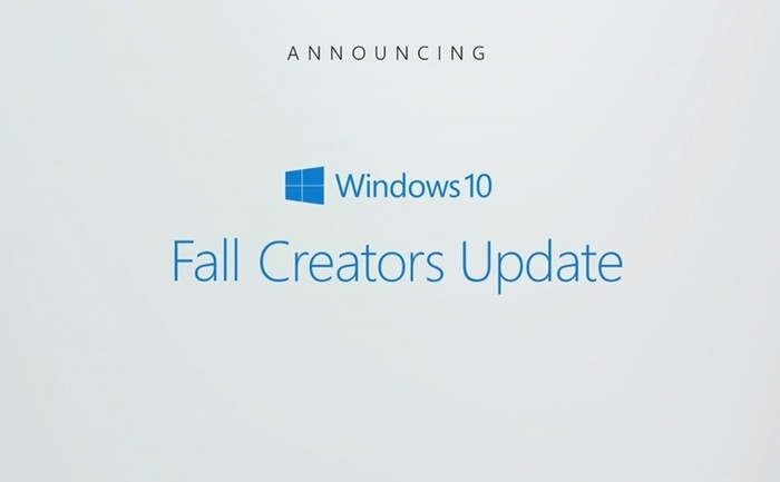 Fall Creators Update Windows 10