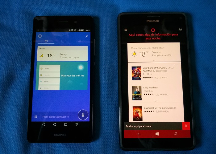 Aplicaciones De Microsoft En Android Frente A Windows 10 Mobile