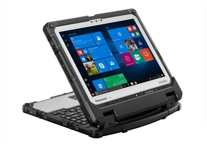 Imagen del nuevo Panasonic Toughbook 33 con su teclado