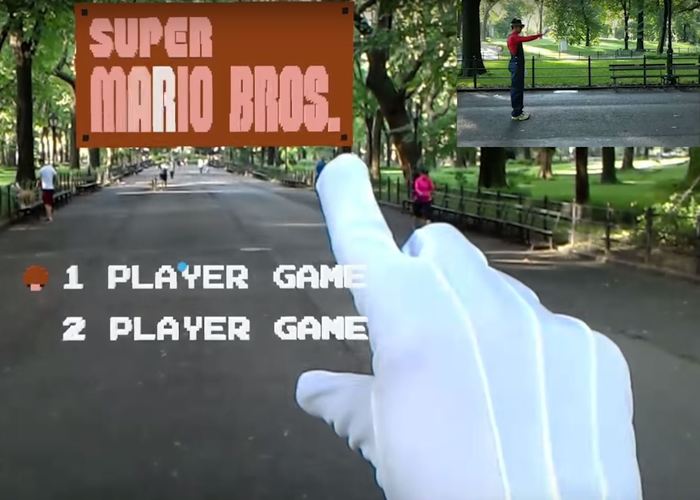 Super Mario Bros HoloLens