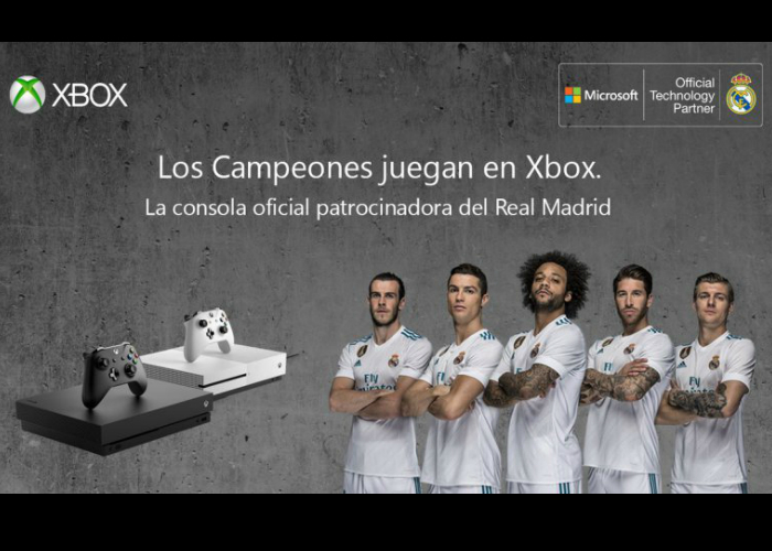 Xbox Patrocinador Real Madrid