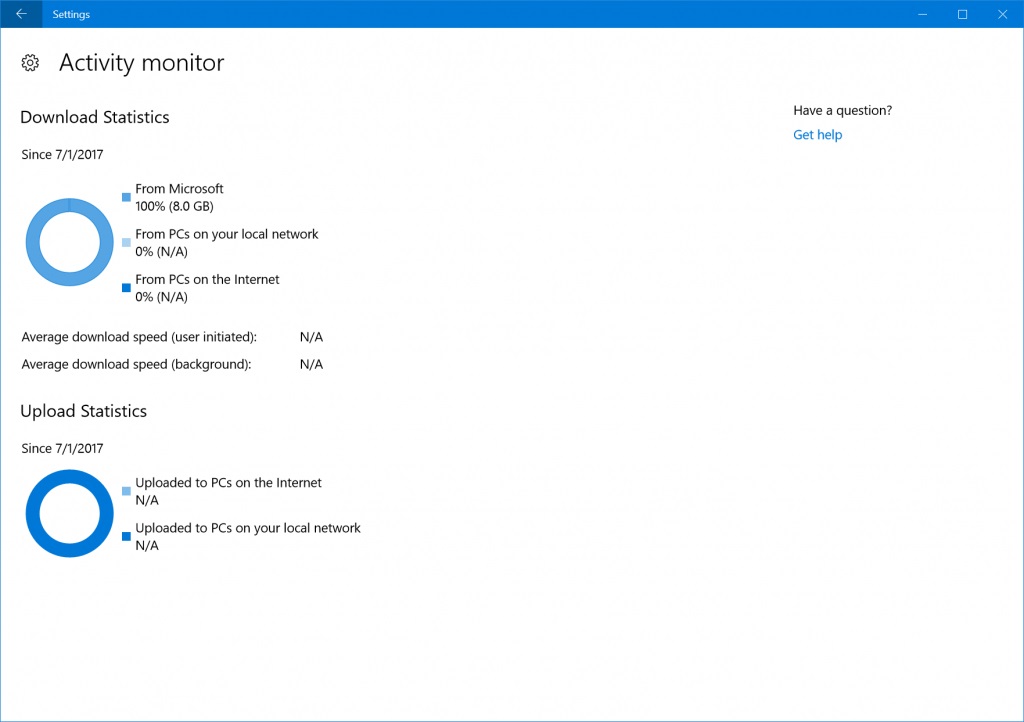 activiry monitor windows update