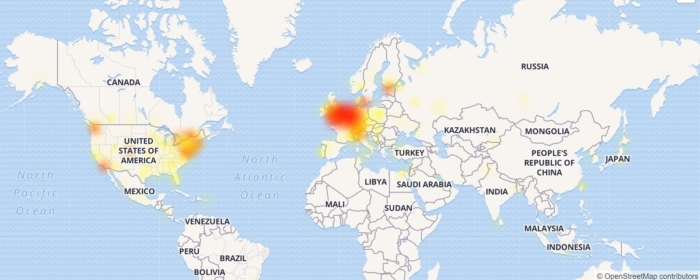 Mapa Falla OneDrive