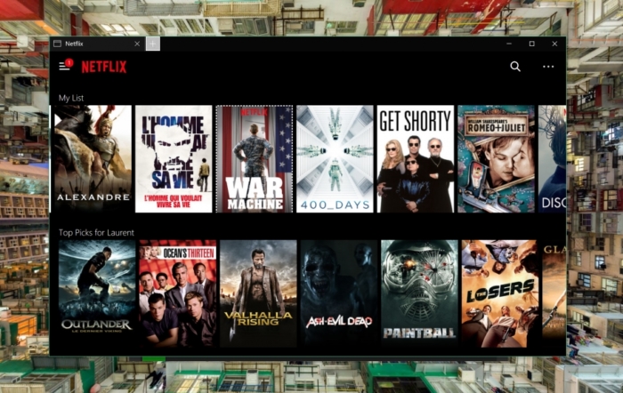 Netflix Captura W10