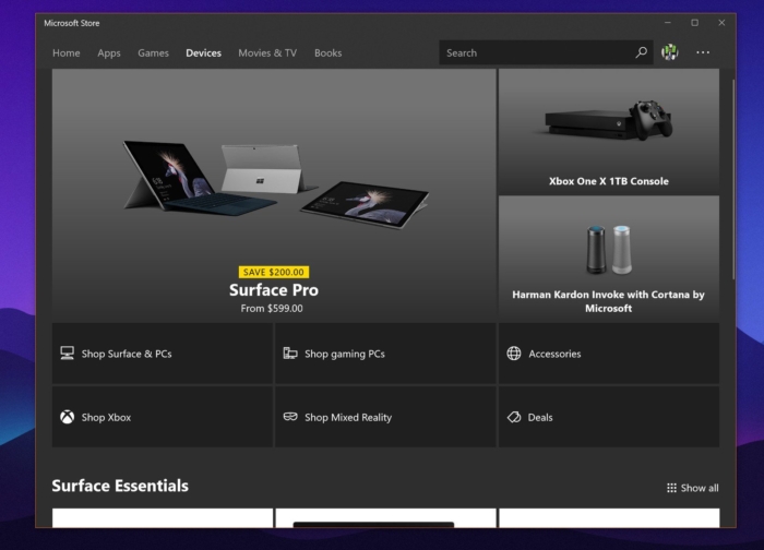 Microsoft Store Devices