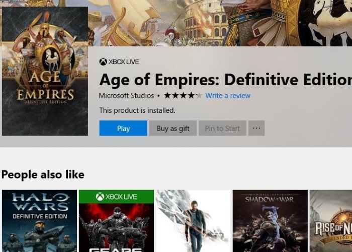 Age Empires Regalo Tienda