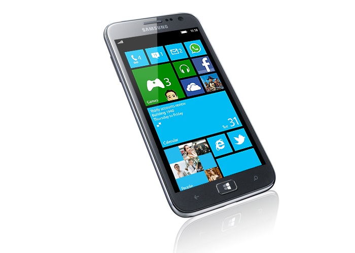 Samsung ATIV S - Vista frontal