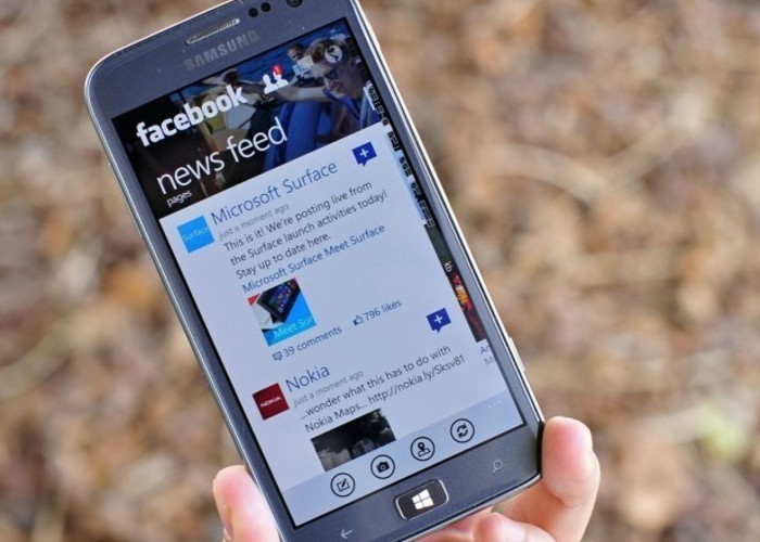 Facebook Windows Phone