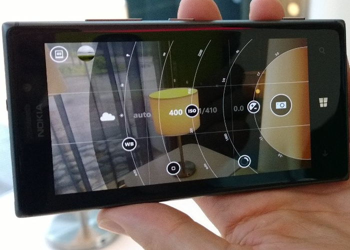 Nokia Pro Cam en un Lumia 925