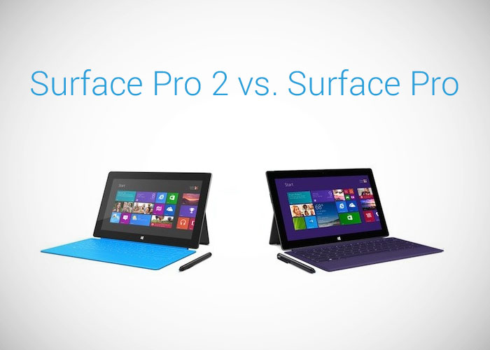 Surface Pro 2 vs. Surface Pro